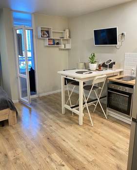 Студия квартира, на длительный срок, 32м2, 8/9 этаж