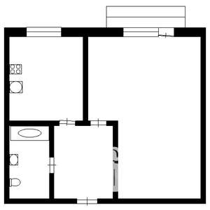 1-к квартира, на длительный срок, 35м2, 2/9 этаж