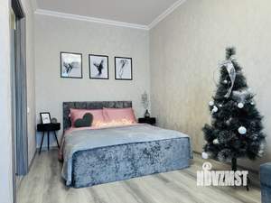 1-к квартира, посуточно, 42м2, 6/17 этаж