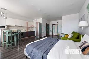 Студия квартира, на длительный срок, 37м2, 5/19 этаж