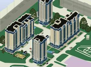 2-к квартира, на длительный срок, 56м2, 7/16 этаж