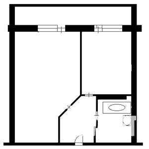 1-к квартира, на длительный срок, 37м2, 5/11 этаж