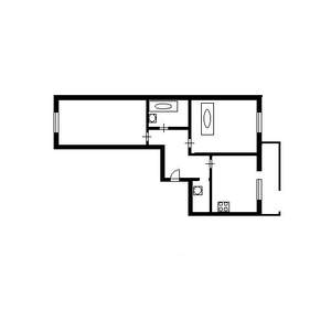 2-к квартира, на длительный срок, 62м2, 2/17 этаж