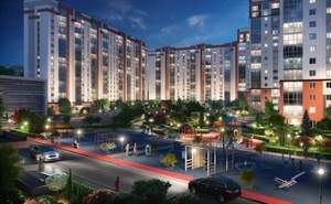 1-к квартира, на длительный срок, 45м2, 9/16 этаж