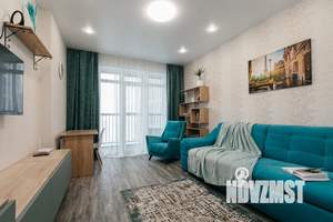 1-к квартира, посуточно, 40м2, 21/25 этаж