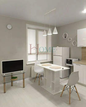 Студия квартира, на длительный срок, 37м2, 10/25 этаж