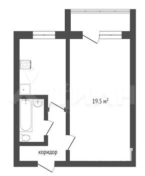 1-к квартира, на длительный срок, 42м2, 2/10 этаж