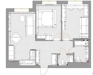 3-к квартира, на длительный срок, 80м2, 20/24 этаж