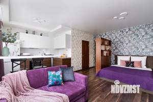 1-к квартира, посуточно, 43м2, 3/25 этаж