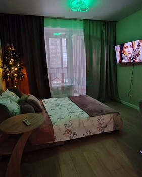 Студия квартира, на длительный срок, 28м2, 2/17 этаж