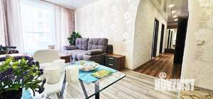 3-к квартира, посуточно, 82м2, 1/1 этаж