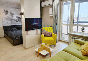 Студия квартира, на длительный срок, 42м2, 11/25 этаж