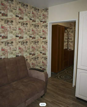 Студия квартира, на длительный срок, 22м2, 4/16 этаж