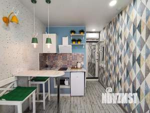 1-к квартира, посуточно, 23м2, 1/1 этаж