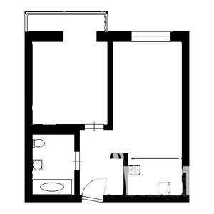 2-к квартира, на длительный срок, 37м2, 9/9 этаж