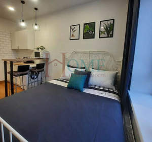 Студия квартира, на длительный срок, 18м2, 2/25 этаж