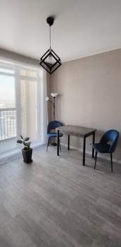 Студия квартира, на длительный срок, 30м2, 24/25 этаж