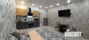 Студия квартира, посуточно, 34м2, 15/17 этаж