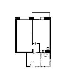 2-к квартира, на длительный срок, 55м2, 12/17 этаж