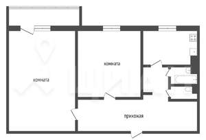 2-к квартира, на длительный срок, 48м2, 12/12 этаж