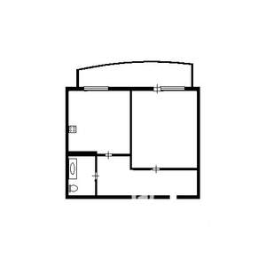 1-к квартира, на длительный срок, 50м2, 6/26 этаж
