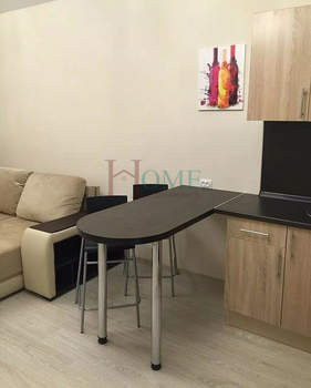 Студия квартира, на длительный срок, 28м2, 4/17 этаж