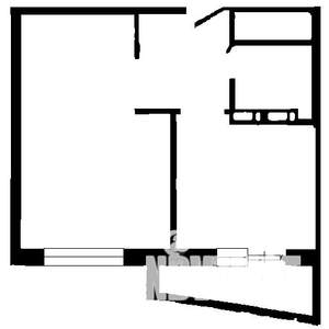 1-к квартира, на длительный срок, 36м2, 5/19 этаж