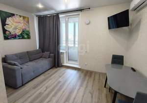 Студия квартира, на длительный срок, 27м2, 21/23 этаж