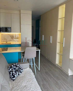 Студия квартира, на длительный срок, 26м2, 6/25 этаж