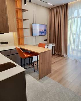 Студия квартира, на длительный срок, 26м2, 17/25 этаж