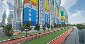 1-к квартира, на длительный срок, 38м2, 2/17 этаж