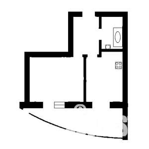 1-к квартира, на длительный срок, 45м2, 22/27 этаж