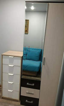 Студия квартира, на длительный срок, 28м2, 3/17 этаж