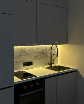 Студия квартира, на длительный срок, 28м2, 2/25 этаж