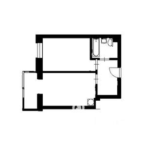 1-к квартира, на длительный срок, 42м2, 10/25 этаж
