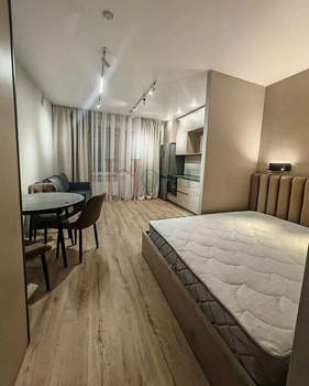 Студия квартира, на длительный срок, 28м2, 12/25 этаж