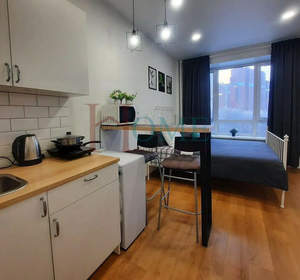 Студия квартира, на длительный срок, 18м2, 2/25 этаж