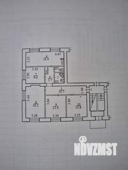 4-к квартира, на длительный срок, 92м2, 1/5 этаж