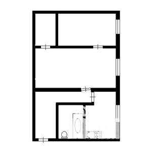 2-к квартира, на длительный срок, 43м2, 3/5 этаж