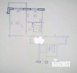 1-к квартира, на длительный срок, 38м2, 1/10 этаж