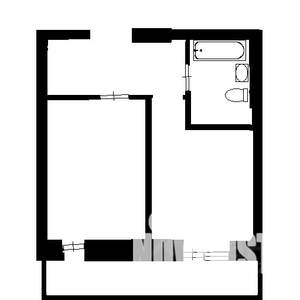 1-к квартира, на длительный срок, 38м2, 6/25 этаж