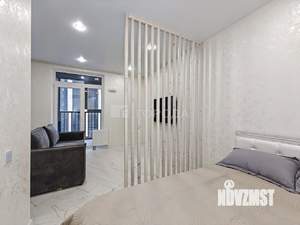 1-к квартира, на длительный срок, 38м2, 21/25 этаж