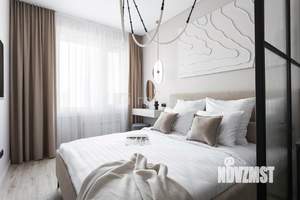 1-к квартира, на длительный срок, 44м2, 12/24 этаж