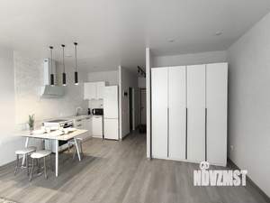 Студия квартира, на длительный срок, 38м2, 10/17 этаж