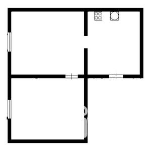 1-к квартира, на длительный срок, 33м2, 3/5 этаж