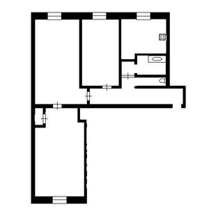 3-к квартира, на длительный срок, 60м2, 10/10 этаж
