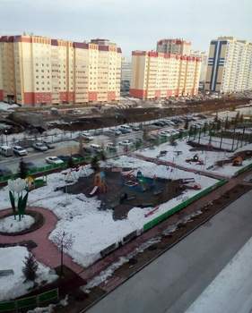 Студия квартира, на длительный срок, 38м2, 6/17 этаж