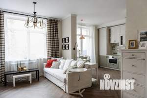 Студия квартира, посуточно, 44м2, 3/17 этаж