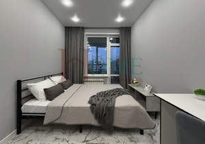 1-к квартира, на длительный срок, 50м2, 18/25 этаж