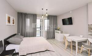 Студия квартира, на длительный срок, 30м2, 4/14 этаж